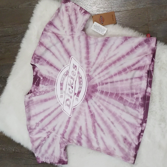 DICKIES Tie-dye Graphic Logo Tee ~ NWOT - Picture 5 of 11